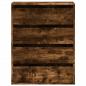Preview: Kommode Räuchereiche 60x41x76 cm Holzwerkstoff