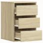 Preview: Kommode Sonoma-Eiche 40x41x58 cm Holzwerkstoff