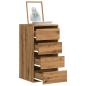 Preview: ARDEBO.de - Kommode Artisan-Eiche 40x41x76 cm Holzwerkstoff