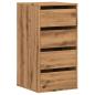Preview: Kommode Artisan-Eiche 40x41x76 cm Holzwerkstoff