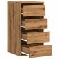 Preview: Kommode Artisan-Eiche 40x41x76 cm Holzwerkstoff