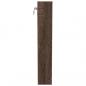 Preview: Vitrinenschrank Braun Eichen-Optik 100x8,5x50 cm Holzwerkstoff