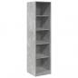Preview: Kleiderschrank Betongrau 50x50x200 cm Holzwerkstoff