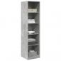 Preview: Kleiderschrank Betongrau 50x50x200 cm Holzwerkstoff