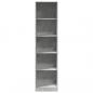 Preview: Kleiderschrank Betongrau 50x50x200 cm Holzwerkstoff