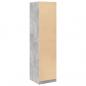 Preview: Kleiderschrank Betongrau 50x50x200 cm Holzwerkstoff