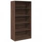 Preview: Kleiderschrank Braun Eiche-Optik 100x50x200 cm Holzwerkstoff