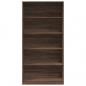 Preview: Kleiderschrank Braun Eiche-Optik 100x50x200 cm Holzwerkstoff