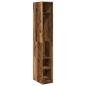 Preview: Kleiderschrank Altholz-Optik 30x50x200 cm Holzwerkstoff