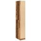 Preview: Kleiderschrank Altholz-Optik 30x50x200 cm Holzwerkstoff