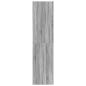 Preview: Kleiderschrank Grau Sonoma 80x50x200 cm Holzwerkstoff