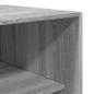 Preview: Kleiderschrank Grau Sonoma 80x50x200 cm Holzwerkstoff