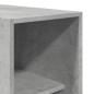Preview: Kleiderschrank Betongrau 30x50x200 cm Holzwerkstoff