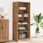 Preview: ARDEBO.de - Kleiderschrank Artisan-Eiche 80x50x200 cm Holzwerkstoff