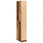 Preview: Kleiderschrank Altholz-Optik 30x50x200 cm Holzwerkstoff