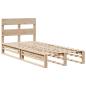 Preview: Massivholzbett ohne Matratze 90x200 Kiefernholz
