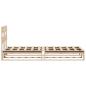 Preview: Massivholzbett ohne Matratze 90x200 Kiefernholz