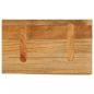 Preview: Tischplatte mit Baumkante 50x20x3,8 cm Massivholz Mango