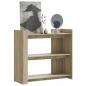 Preview: ARDEBO.de - Konsolentisch Sonoma-Eiche 100x35x90 cm Holzwerkstoff