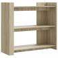 Preview: Konsolentisch Sonoma-Eiche 100x35x90 cm Holzwerkstoff