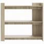 Preview: Konsolentisch Sonoma-Eiche 100x35x90 cm Holzwerkstoff
