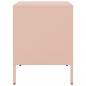 Preview: Nachttisch Rosa 36x39x50,5 cm Stahl