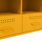 Preview: TV-Schrank Senfgelb 100,5x39x50,5 cm Stahl