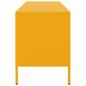 Preview: TV-Schrank Senfgelb 100,5x39x50,5 cm Stahl