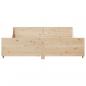 Preview: Massivholzbett ohne Matratze 180x200 Kiefernholz