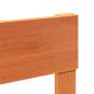 Preview: Massivholzbett ohne Matratze Wachsbraun 140x190 cm Kiefernholz