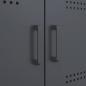 Preview: TV-Schrank Anthrazit 68x39x50,5 cm Stahl