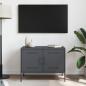 Preview: TV-Schrank Anthrazit 68x39x50,5 cm Stahl