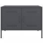 Preview: TV-Schrank Anthrazit 68x39x50,5 cm Stahl