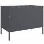 Preview: TV-Schrank Anthrazit 68x39x50,5 cm Stahl