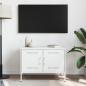 Preview: TV-Schrank Weiß 68x39x50,5 cm Stahl