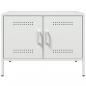 Preview: TV-Schrank Weiß 68x39x50,5 cm Stahl