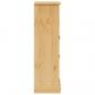 Preview: Badschrank Corona 70x33x110 cm Massivholz Kiefer