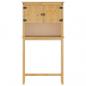 Preview: Waschmaschinenschrank Corona Massivholz Kiefer
