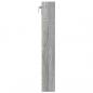 Preview: Vitrinenschrank Grau Sonoma 60x8,5x58 cm Holzwerkstoff