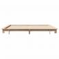 Preview: Massivholzbett ohne Matratze 160x200 cm Kiefernholz