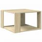 Preview: Couchtisch Sonoma-Eiche 51,5x51,5x30 cm Holzwerkstoff