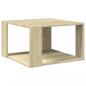 Preview: Couchtisch Sonoma-Eiche 51,5x51,5x30 cm Holzwerkstoff