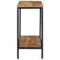 Preview: Konsolentisch 100x35x70 cm Raues Massivholz Mango