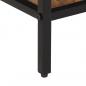 Preview: Konsolentisch 100x35x70 cm Raues Massivholz Mango
