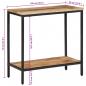 Preview: Konsolentisch 100x35x70 cm Raues Massivholz Mango