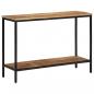 Preview: Konsolentisch 100x35x70 cm Raues Massivholz Mango