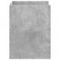 Preview: Nachttisch Betongrau 45x50x65 cm Holzwerkstoff