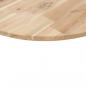 Preview: Tischplatte Rund Ø60x2 cm Massivholz Akazie