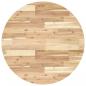 Preview: Tischplatte Rund Ø80x4 cm Massivholz Akazie