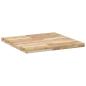 Preview: Tischplatte Quadratisch 70x70x4 cm Massivholz Akazie